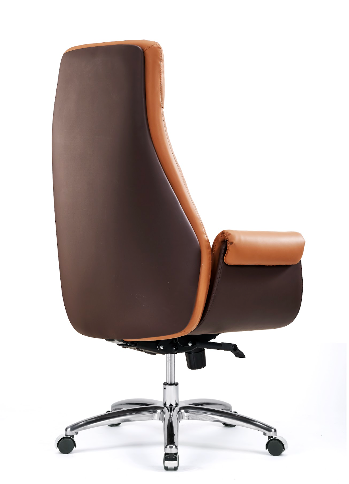 Executive Tan Leather Chair G-14A