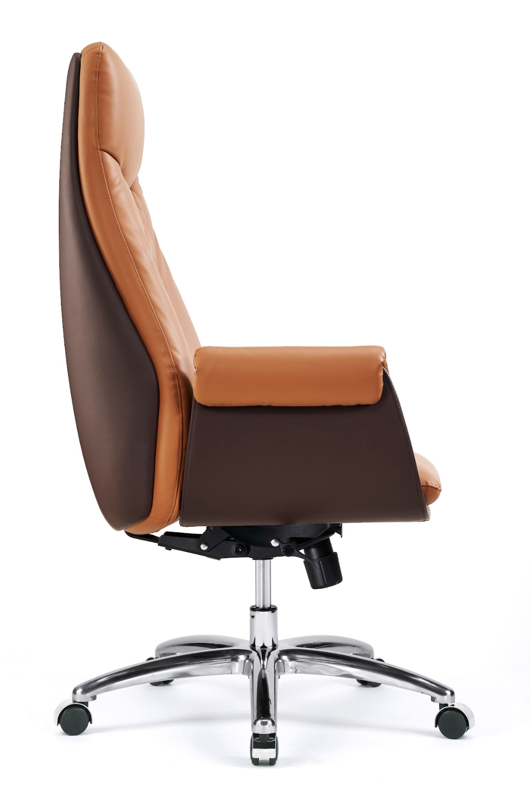 Executive Tan Leather Chair G-14A