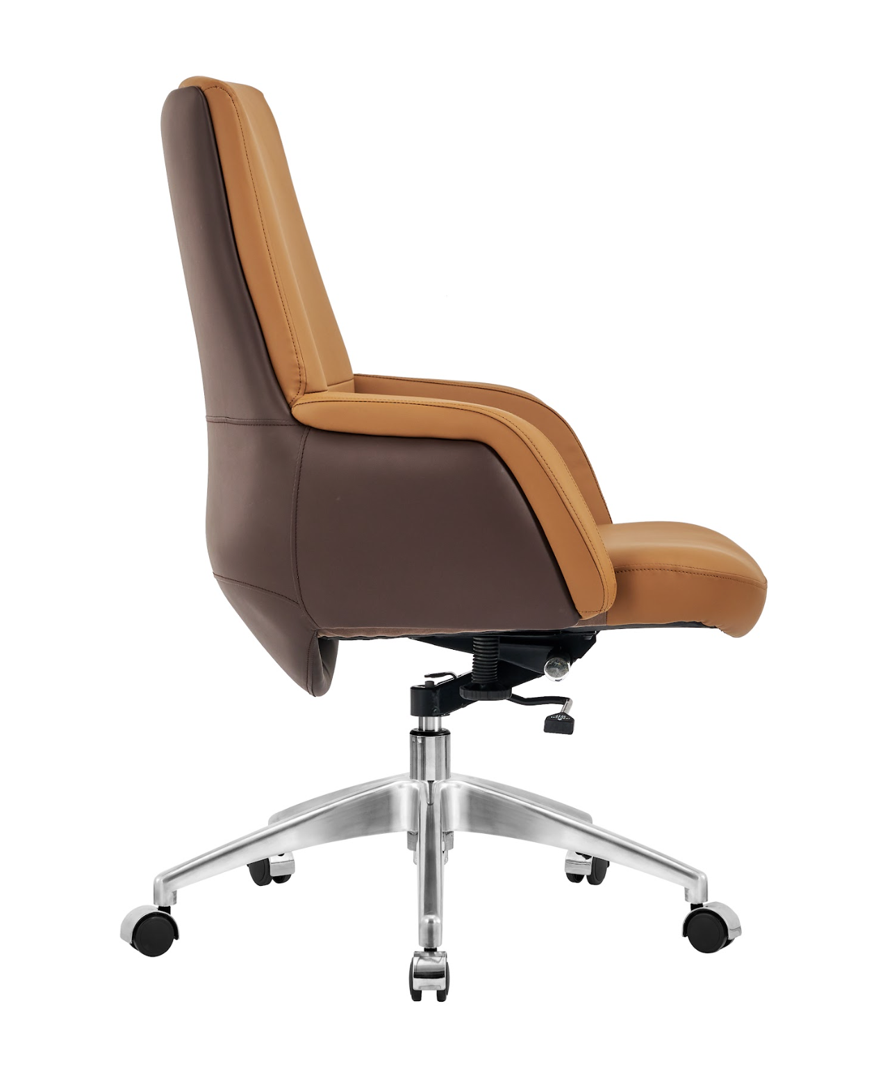 Stylish Tan Swivel Desk Chair G-08B