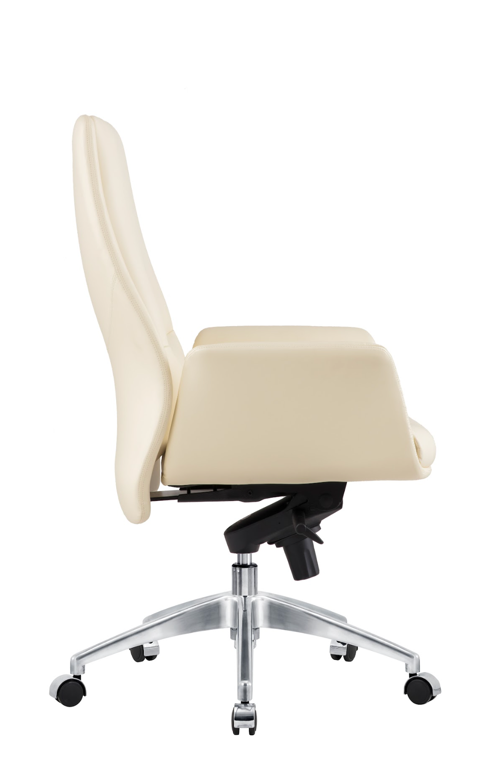 White Modern Leather Computer Chair G-05B