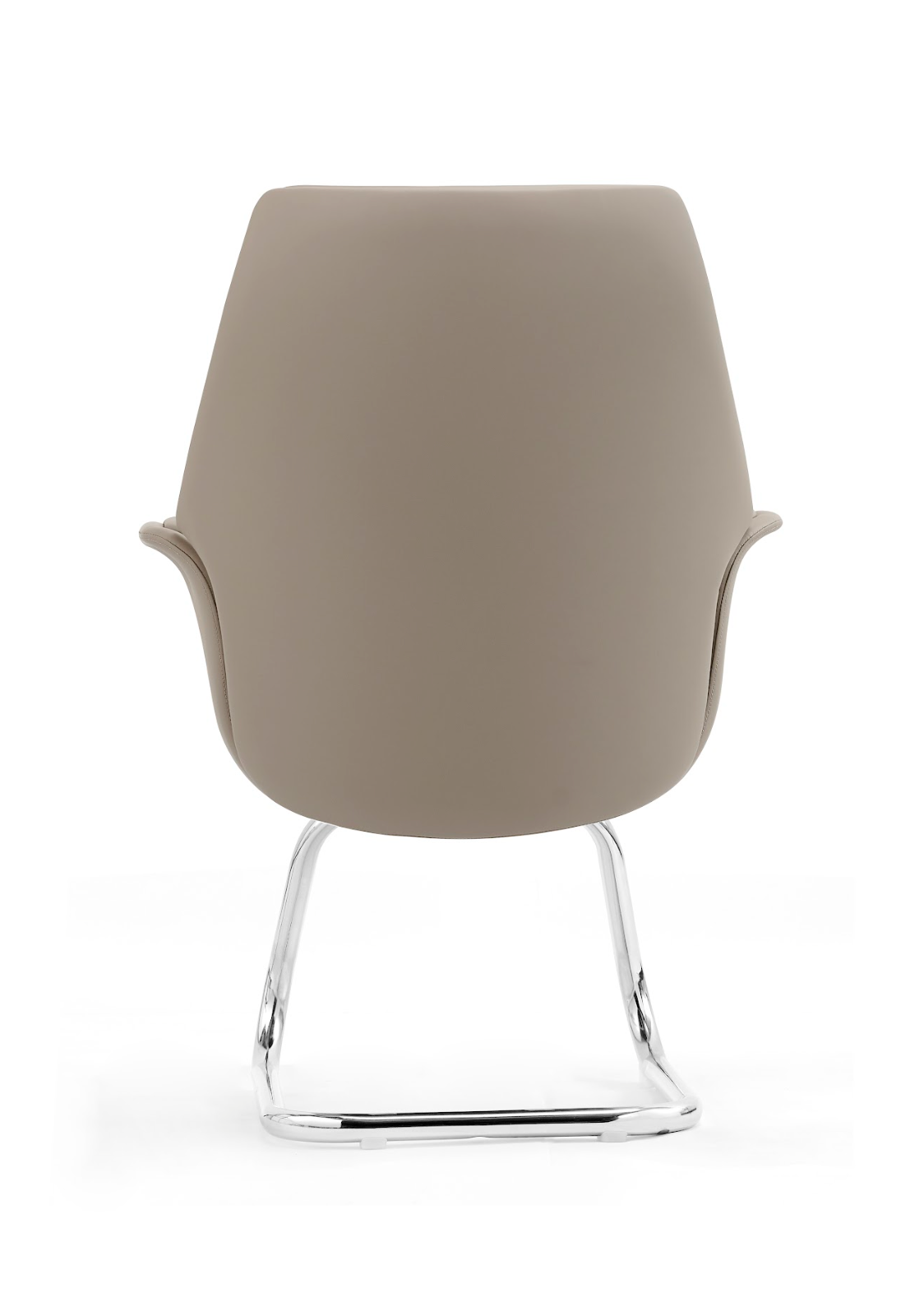 Classic Beige Leather Desk Chair G-02C