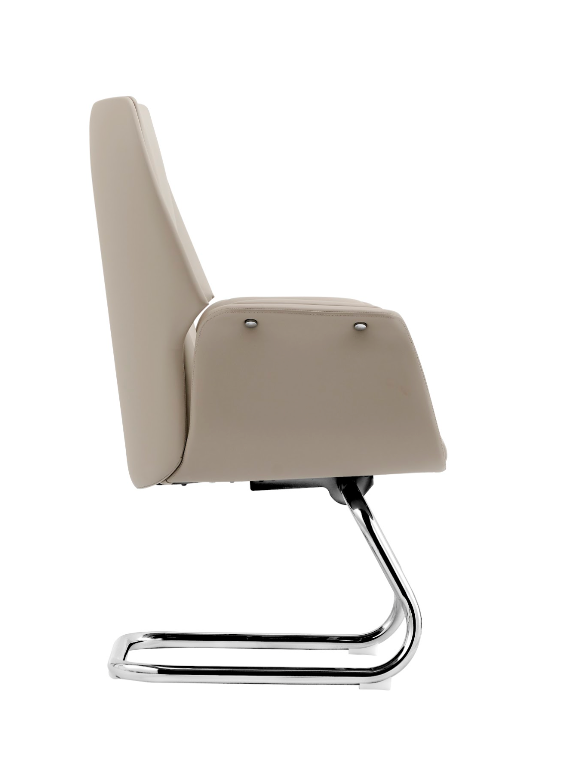 Classic Beige Leather Desk Chair G-02C