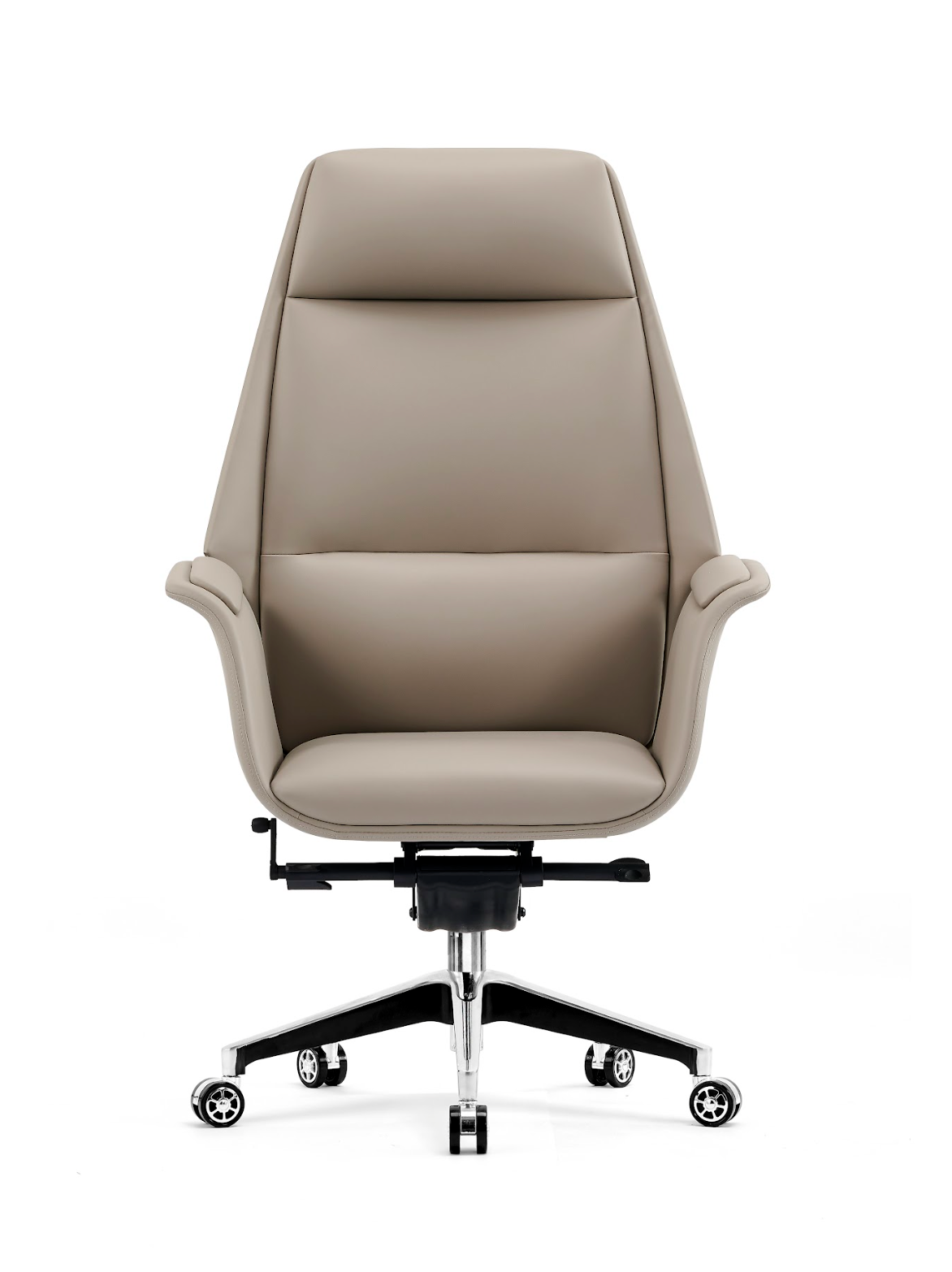 Classic Beige Leather Chair G-02A