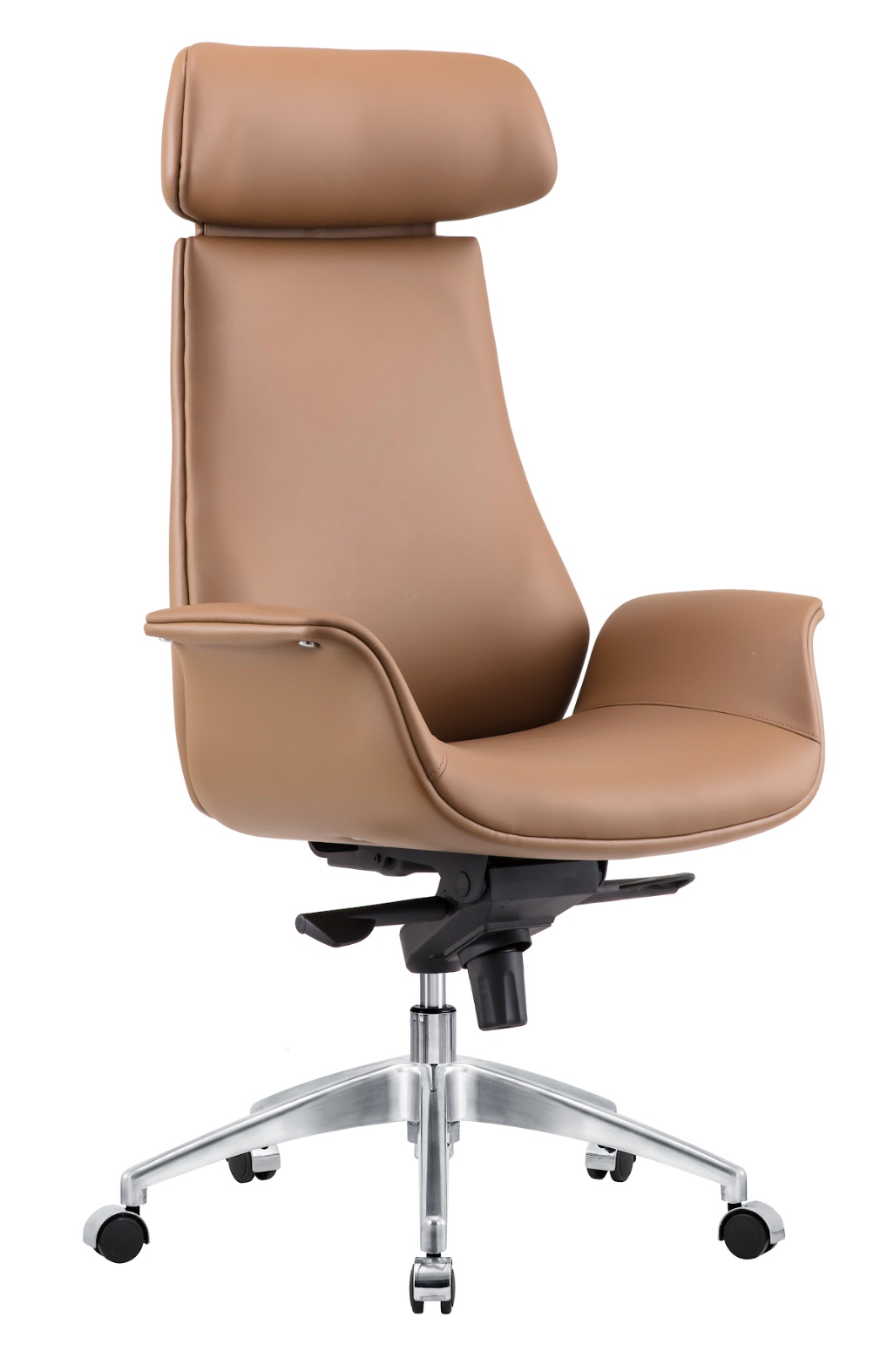 Executive Classic Tan Leather Chair G-01A