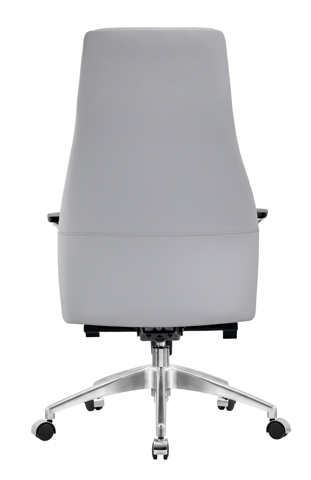 Ergonomic Grey Leather Desk Chair HG-305A