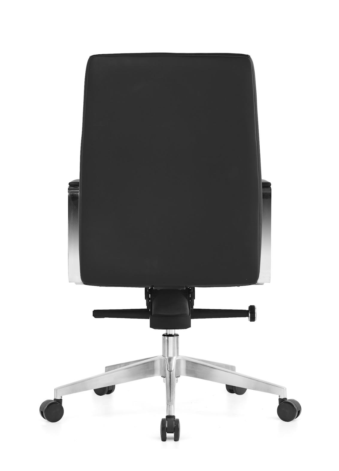 Modern Black Leather Chair G-26B