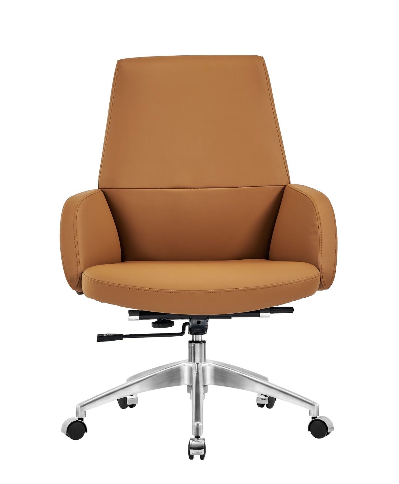 Stylish Tan Swivel Desk Chair G-08B
