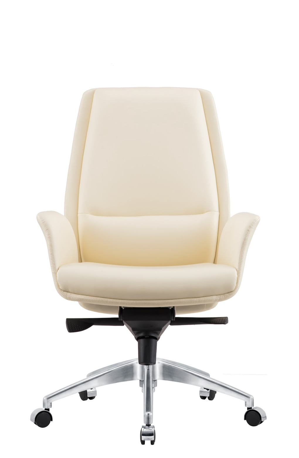 White Modern Leather Computer Chair G-05B