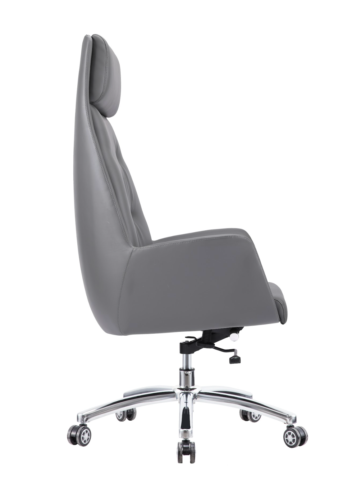 Executive Grey Leather Chair G-04A